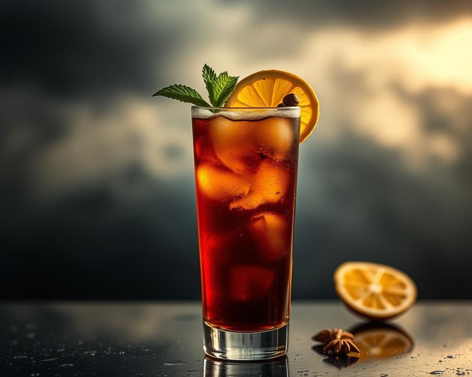 Dark & Stormy: Klassieke cocktail met een kruidige twist