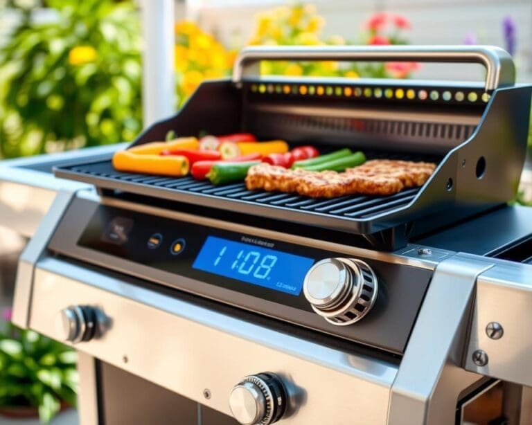 Elektrische BBQ’s met een ingebouwde timerfunctie