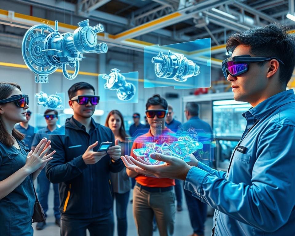 Hoe helpt augmented reality in technische trainingen?