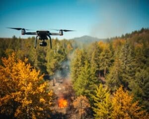 Hoe werken drones in monitoring van bosbranden?