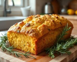 Maisbrood met een vleugje rozemarijn