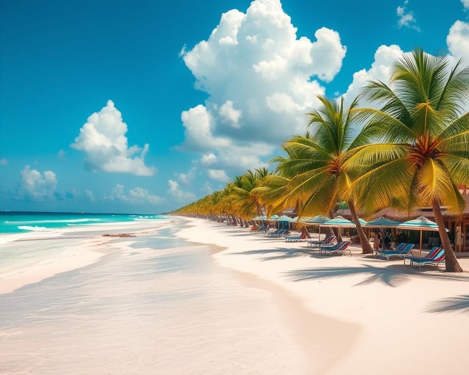 Playa Paraiso en tropische stranden van Tulum