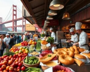 Proef de culinaire specialiteiten van San Francisco