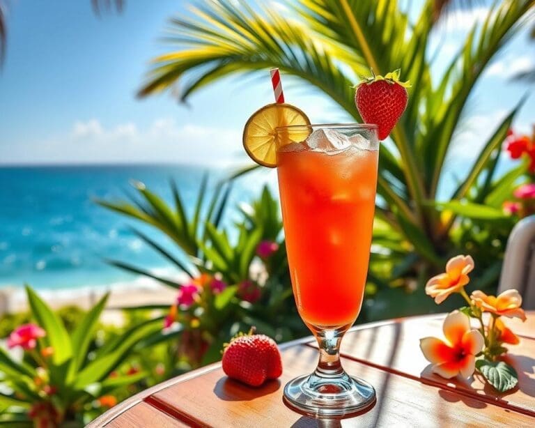 Proef de zomer met een klassieke Strawberry Daiquiri