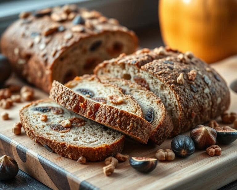 Roggebrood met een twist van vijgen en walnoten