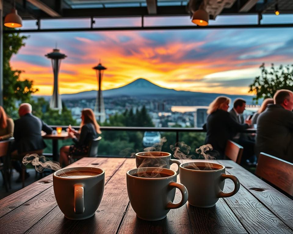 Seattle: koffiecultuur en schilderachtige uitzichten