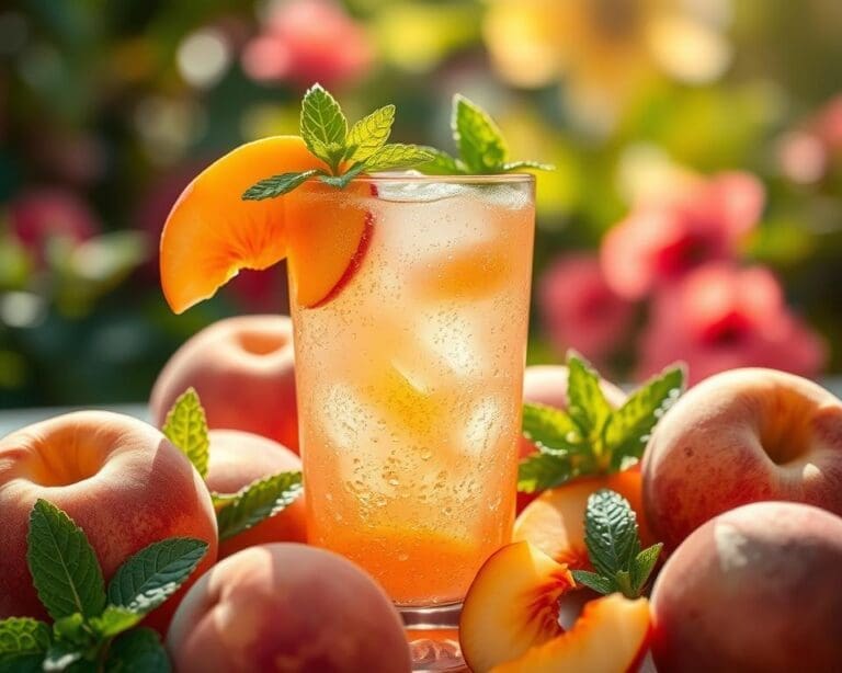 Sparkling Peach Punch: Zacht en fruitig