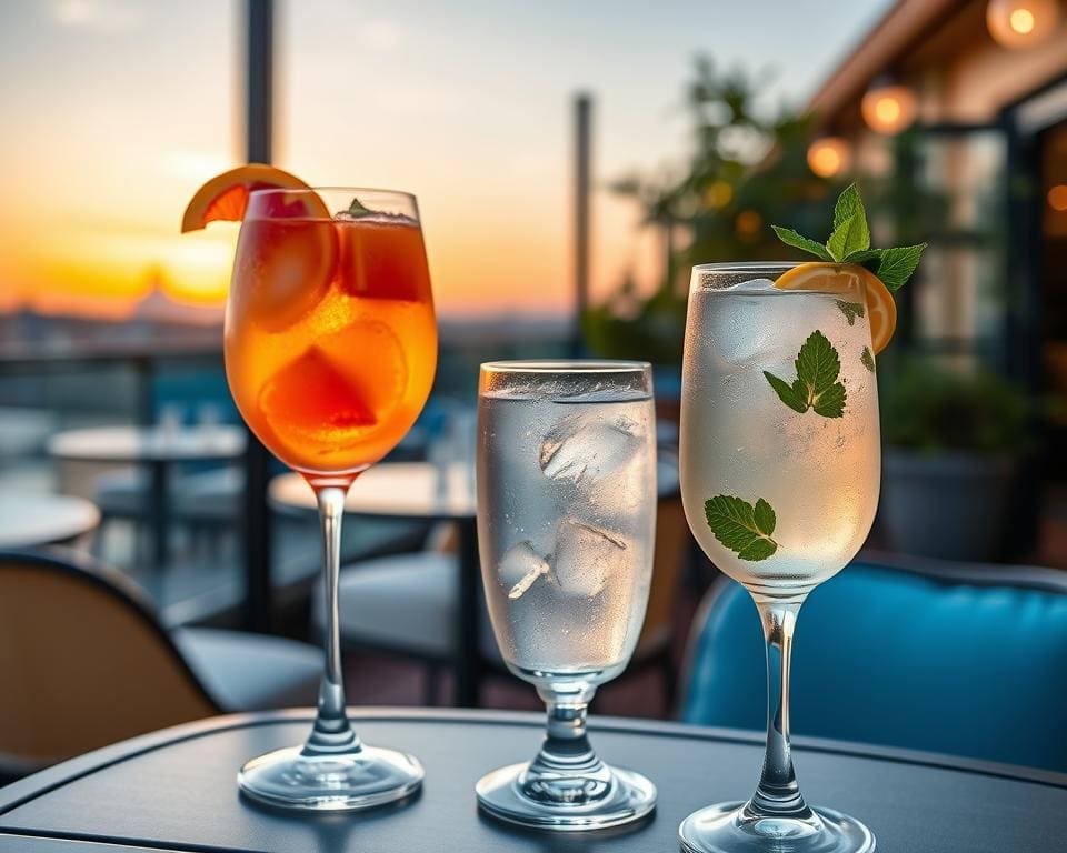 Spritz en Hugo aperitiefdranken