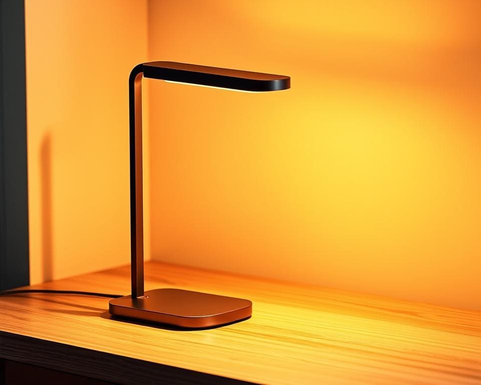 Tafellampen met een energiezuinige LED-lamp