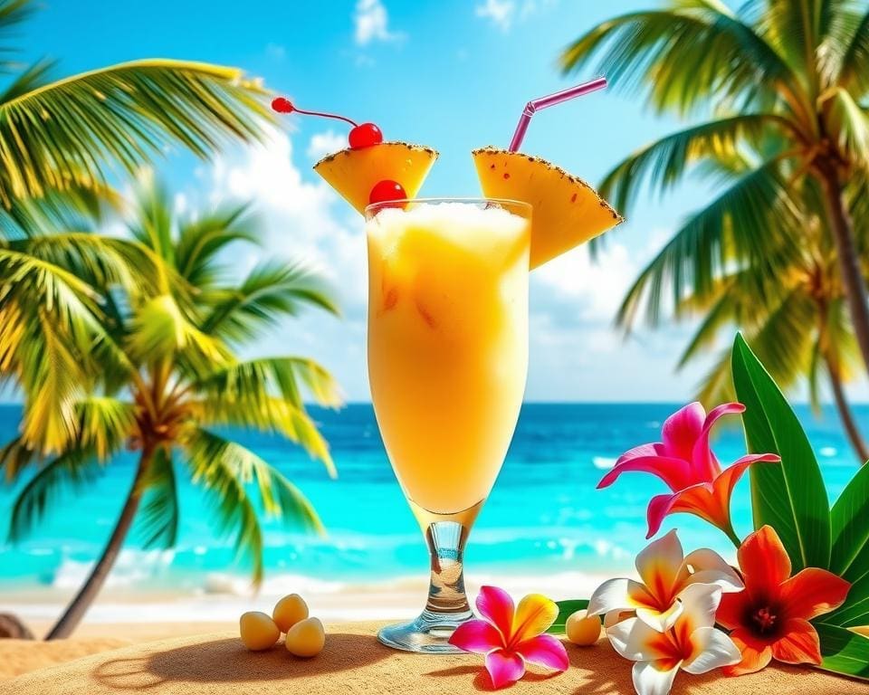 Tropical Piña Colada voor een zomerse vibe