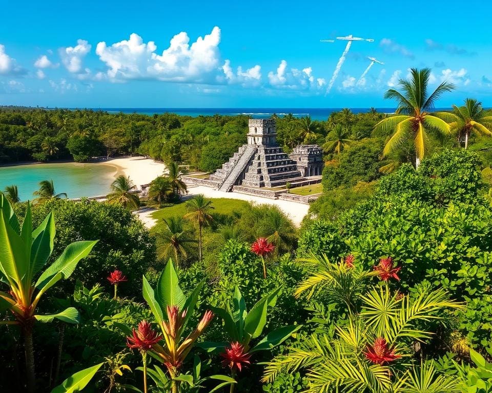 Tulum: een mix van natuur en Mayacultuur