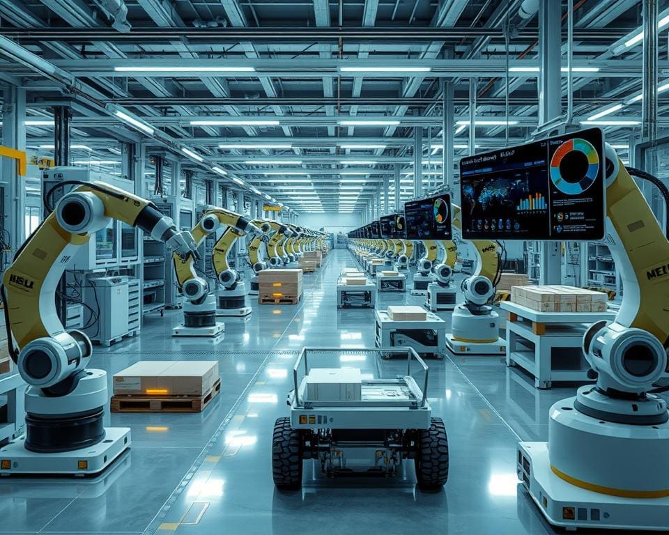 Voordelen van robotica in productiemanagement