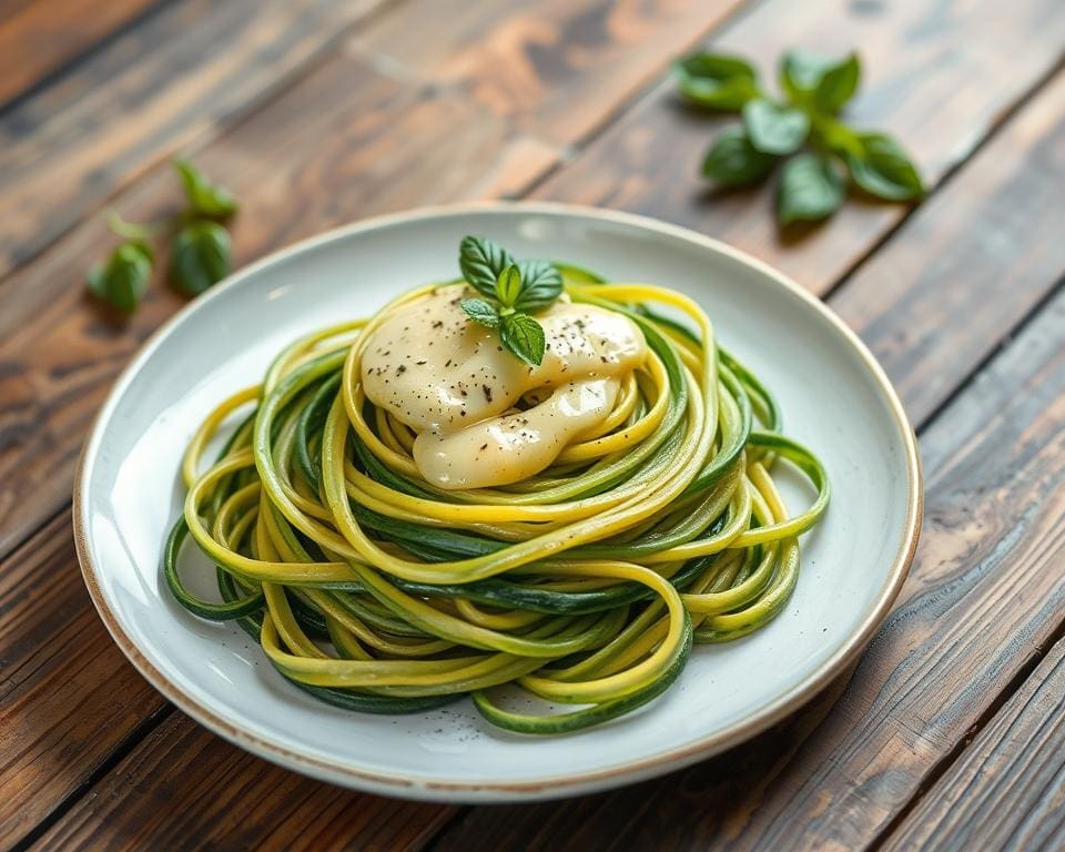 courgette spaghetti recept