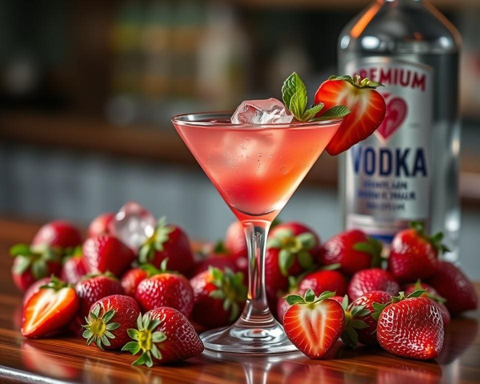 ingrediënten Strawberry Martini