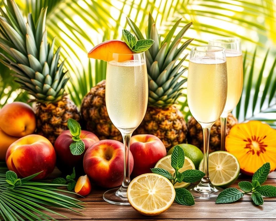 ingrediënten Tropical Bellini