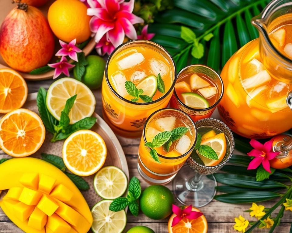 ingrediënten Tropical Sangria