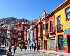 Bewonder de kleurrijke huizen van Valparaíso, Chili