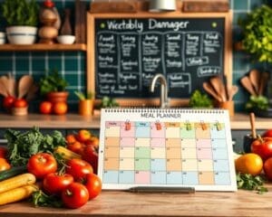 Een weekmenu maken: stap voor stap