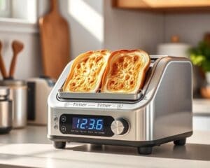 Elektrische broodrooster met timer: perfect geroosterd brood
