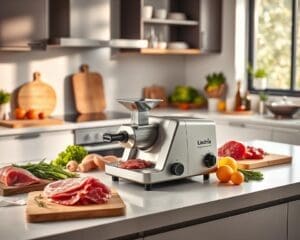 Elektrische vleessnijmachines voor dagelijkse maaltijden