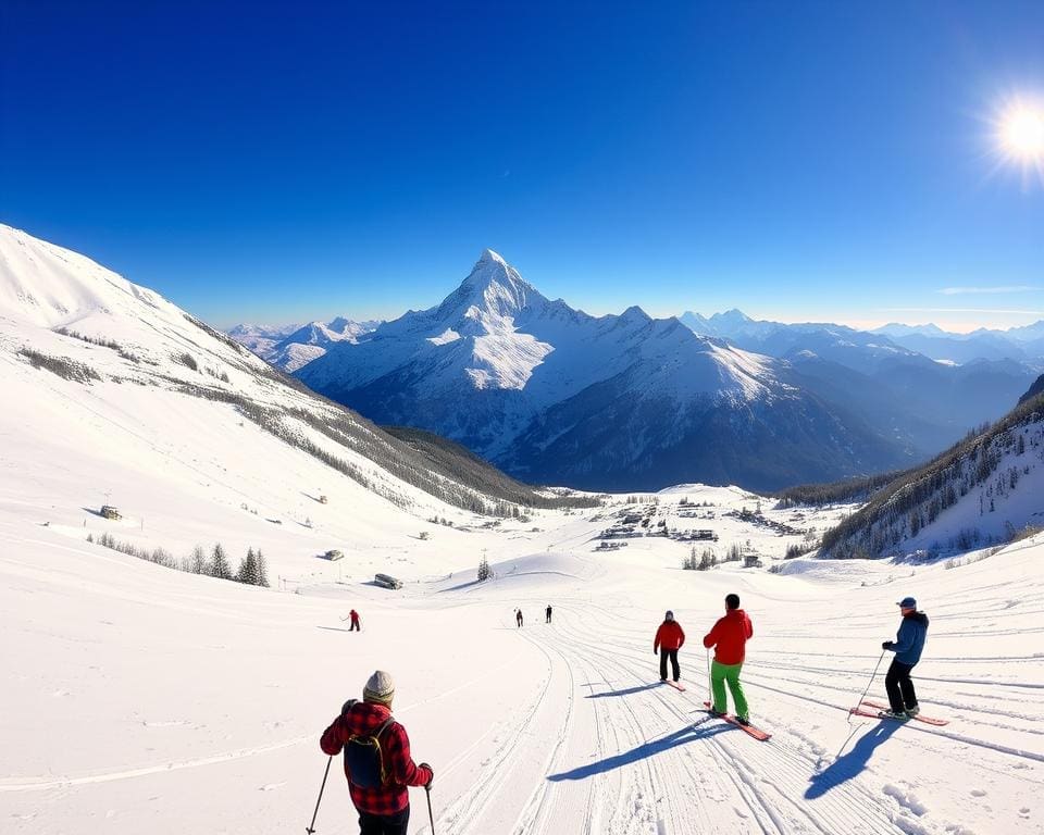 Grindelwald: Skiën met zicht op de Eiger