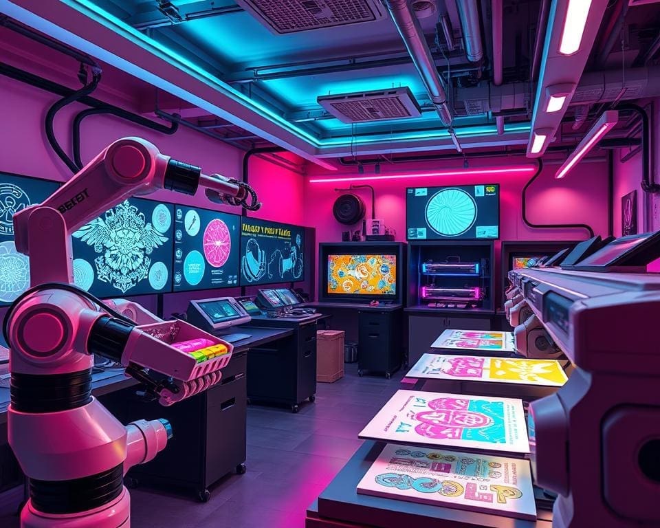 Hoe beïnvloedt AI de printtechnologie?