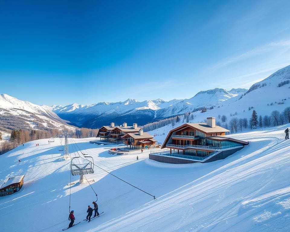 Laax: Moderne skifaciliteiten in Zwitserland