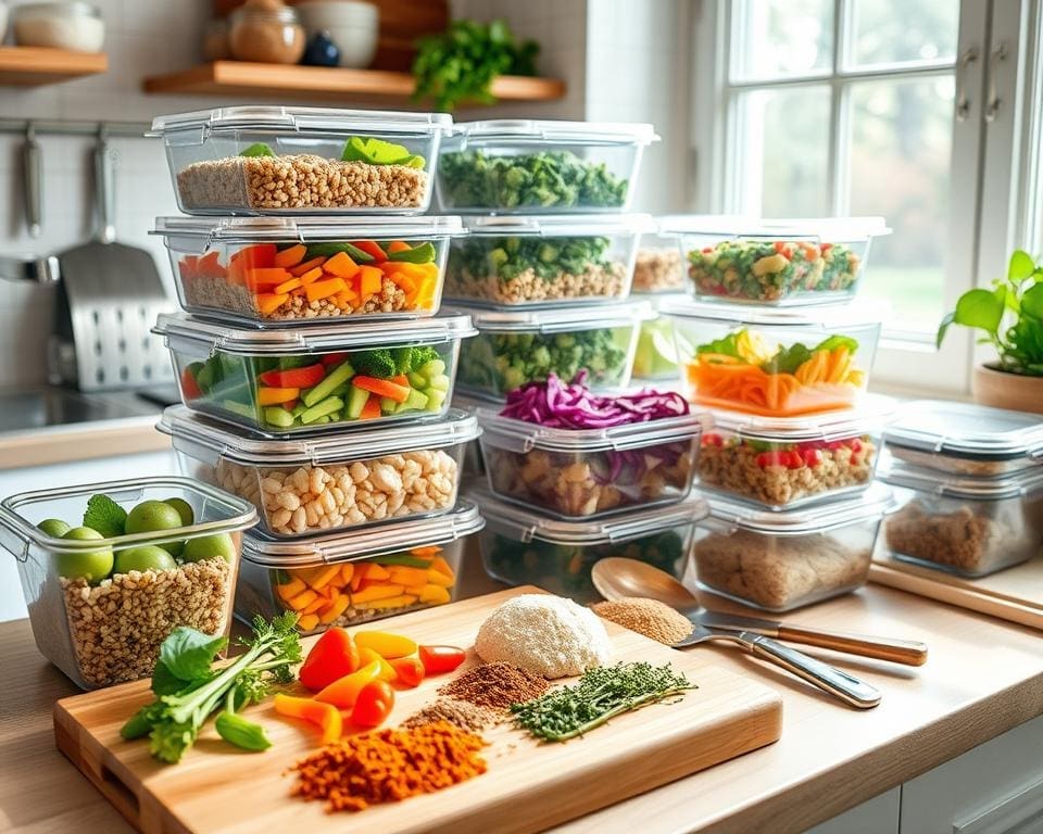 Meal prepping voor meer tijd en minder stress