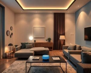 Slimme verlichting met stemgestuurde bediening