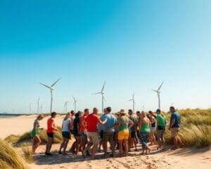 Teambuilding Texel: samen sterker in wind en zon