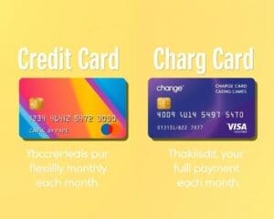 Wat is het verschil tussen een creditcard en een chargecard?