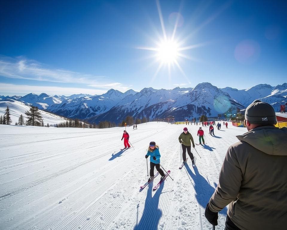 beste tijd om te skiën