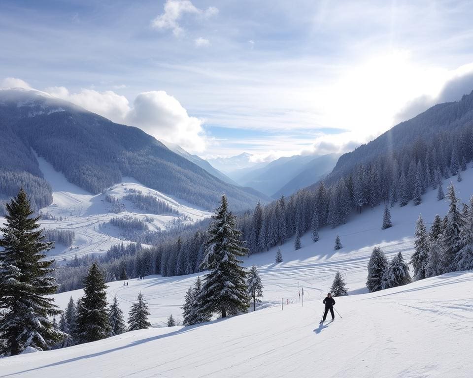 ontspannen wintersport in Stuben