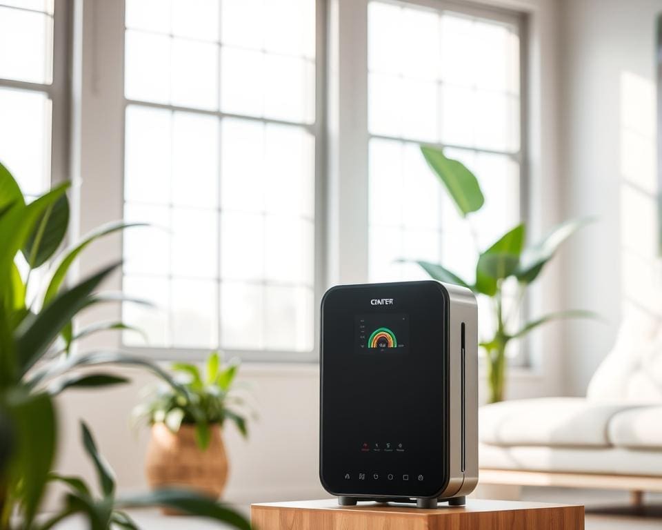 slimme luchtreinigers met realtime monitoring