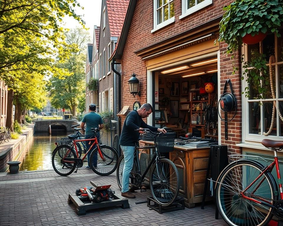 Fietsservice aan huis in Amsterdam en omgeving