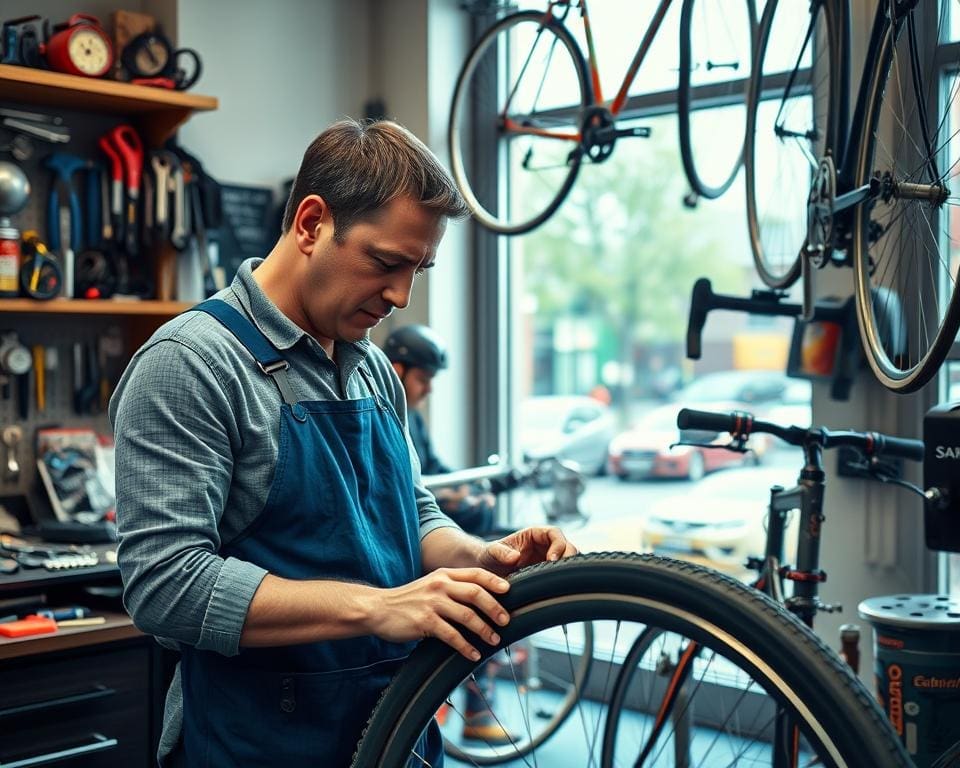 deskundige fietsenmaker