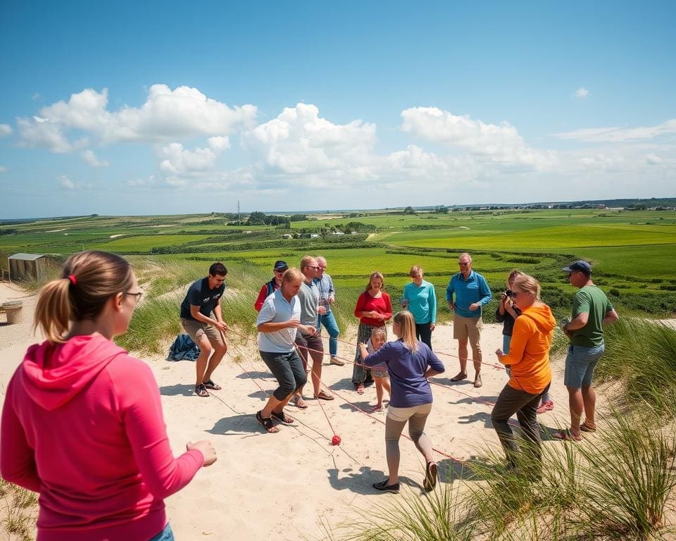 teambuildingspellen Texel