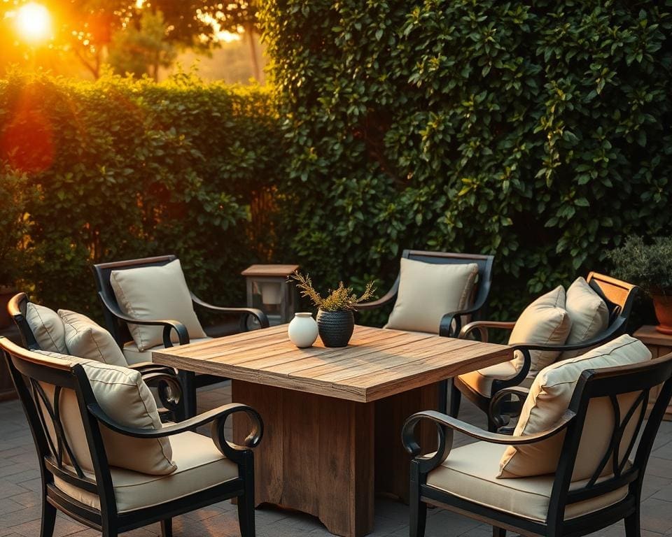 Tuinmeubelen kiezen: tips voor comfort en stijl