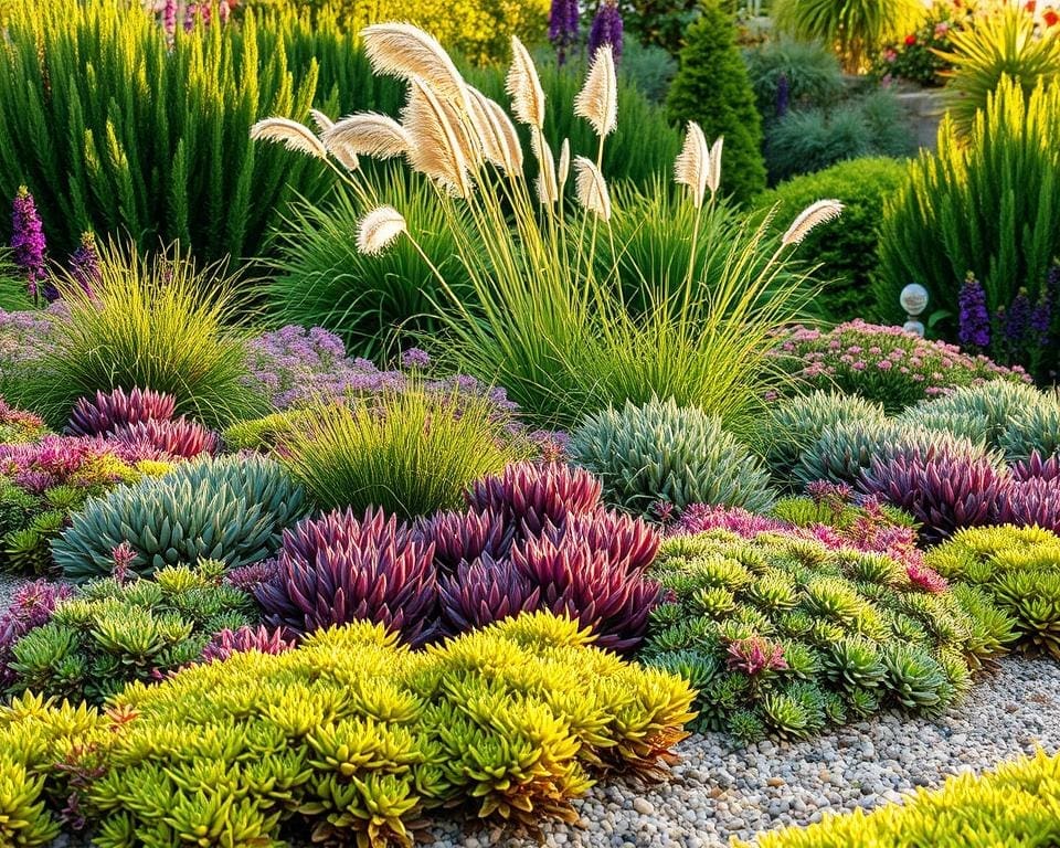 Welke planten zorgen voor een onderhoudsvriendelijke tuin?