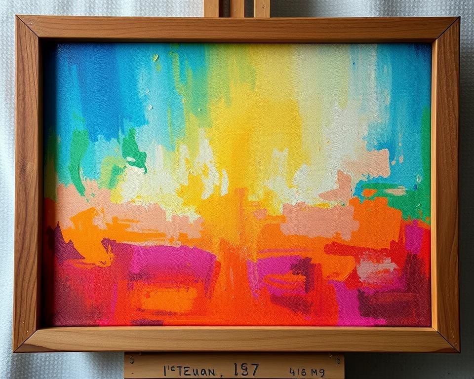 Stevige stof voor schilderijen en kunstwerken