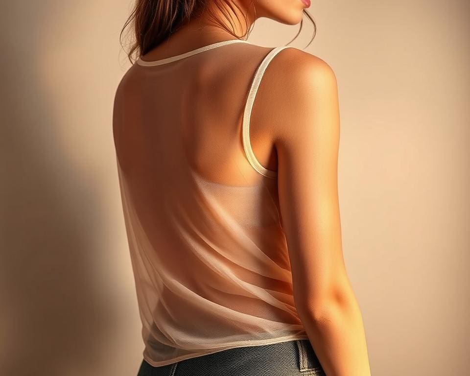 Is mesh geschikt voor tops?