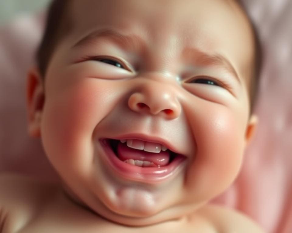 De eerste lach van je baby vastleggen