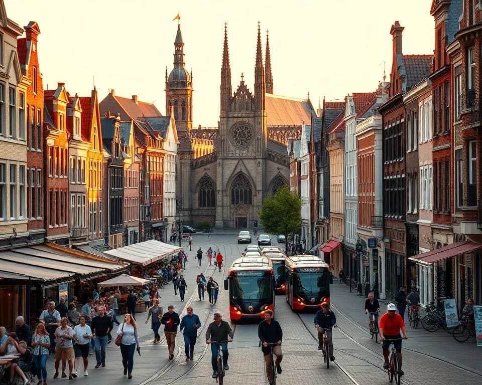 Hoe levendig is het centrum van Breda?