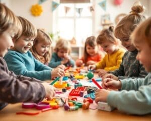 Is deze knutselset geschikt voor kinderen vanaf 4 jaar?