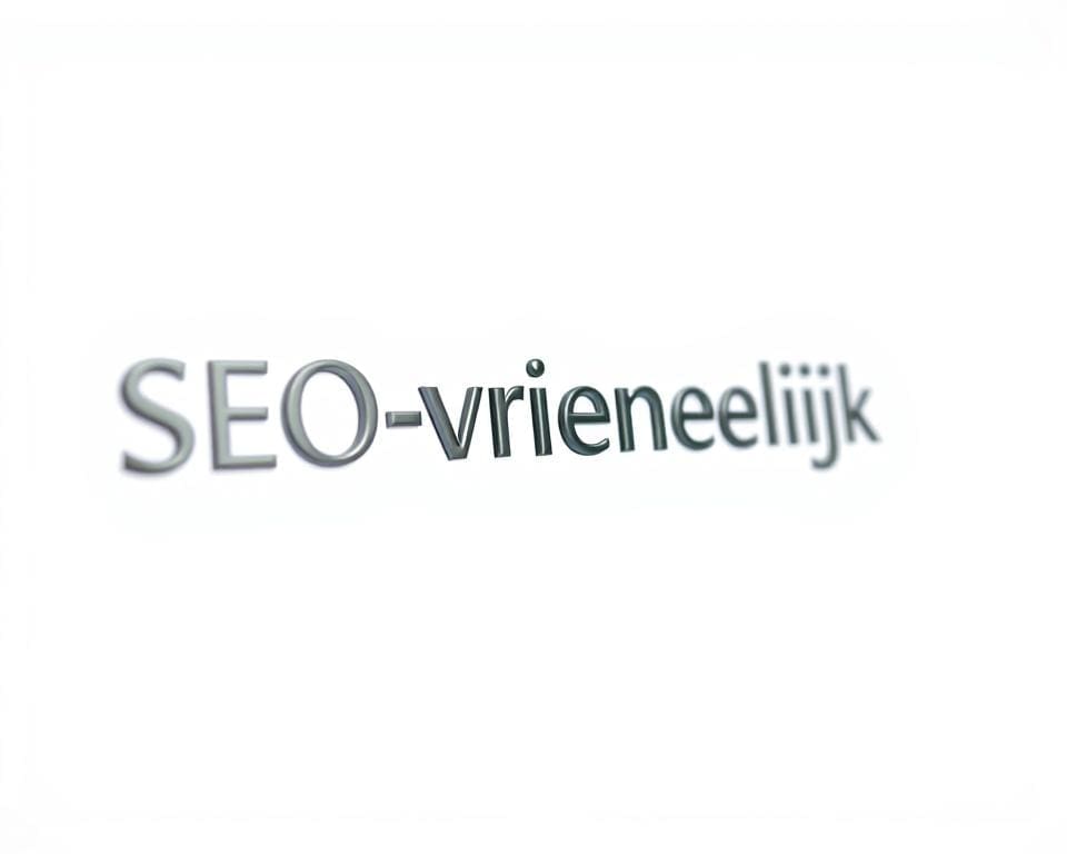 SEO-vriendelijk