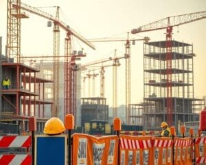 Veiligheidsinstallaties op bouwlocaties