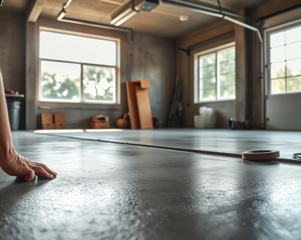 garagevloer zelf leggen