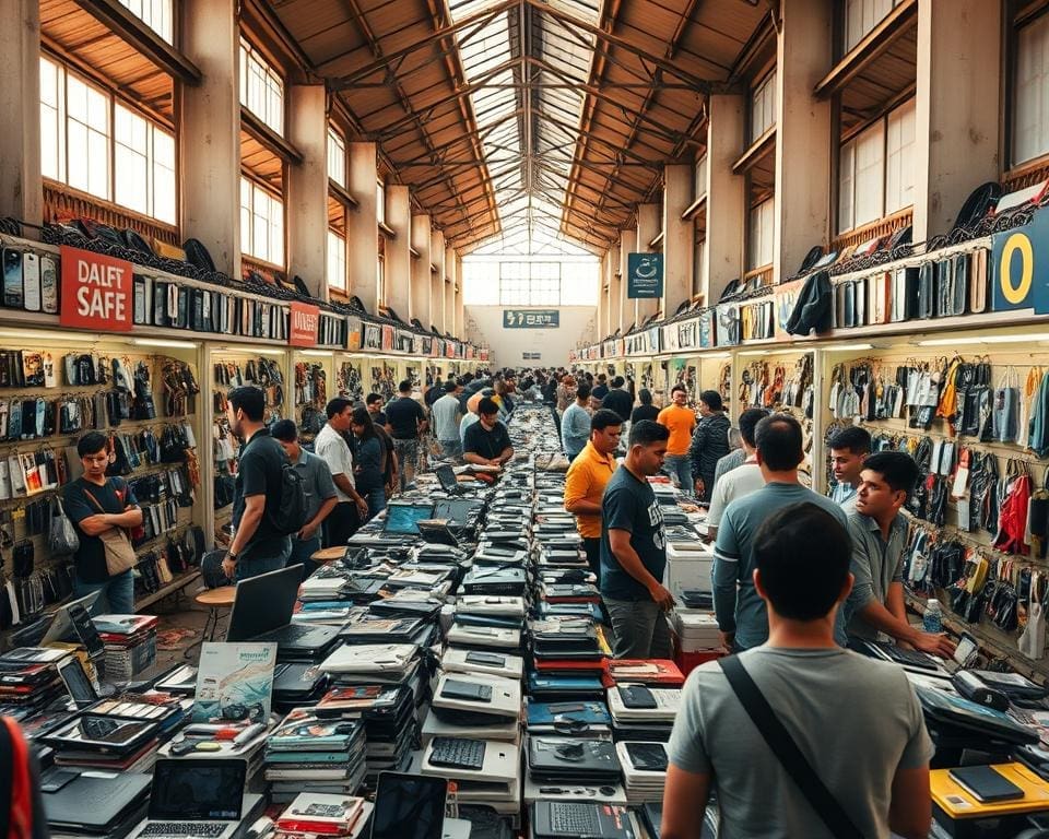 growing demand for used electronics
