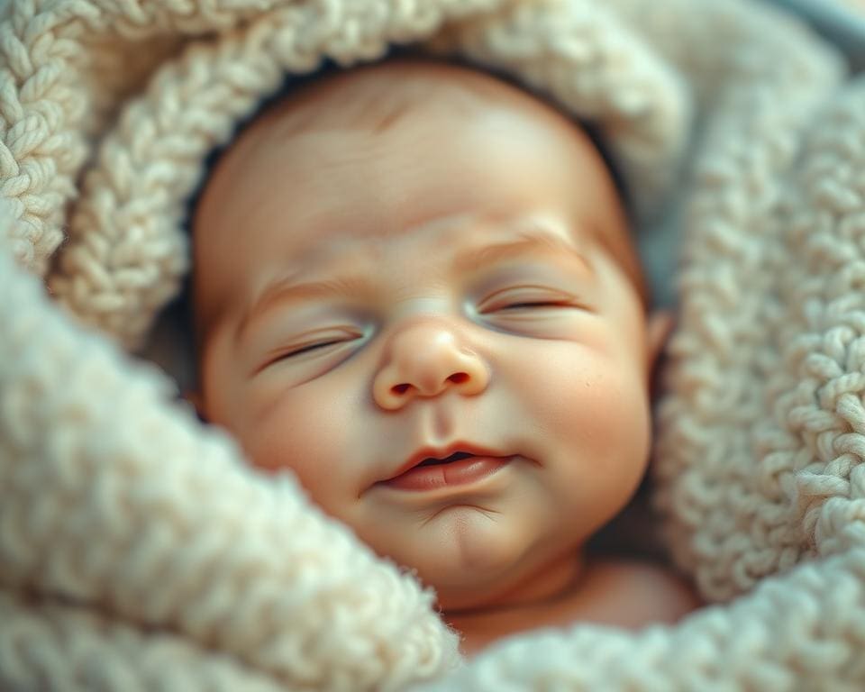 perfecte foto van een baby