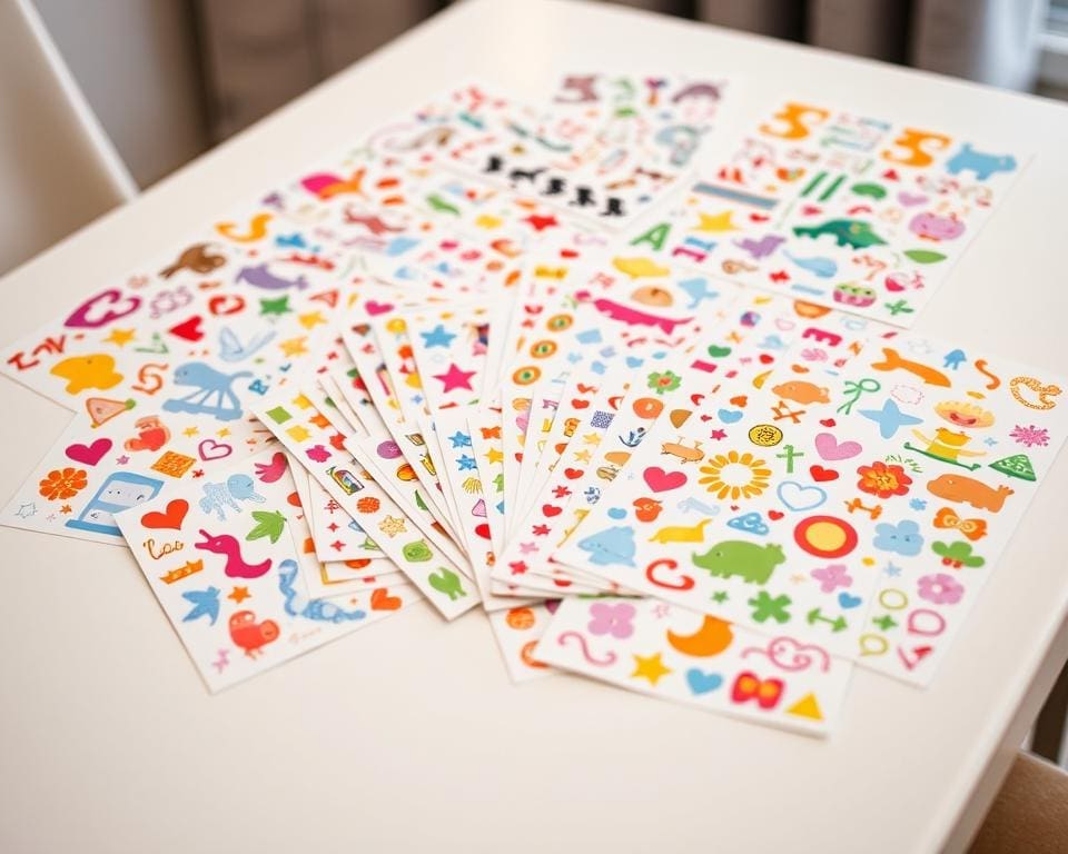 stickers kleurset kinderen